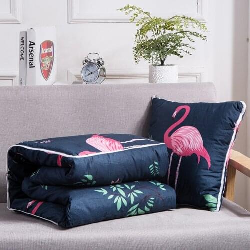 Pillow, quilt, office, napping blanket, sofa, car cushion, air conditioner, logo gift customization in summer