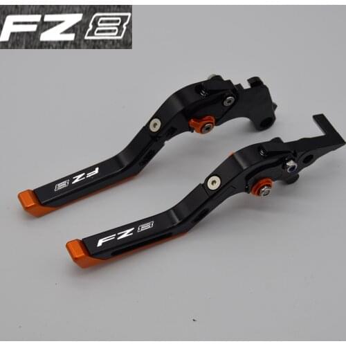 Yang hua CNC Folding&Extending Brake Clutch Levers For Yamaha FZ8 2011 2012 2013 2014 2015