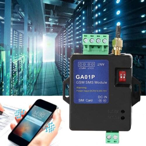 GA01P GSM Alarm Systems SMS Call Alarms Security System rechargeable Battery for power failure alert GSM remote controller
