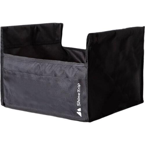 ShineTrip Outdoor Camping Seat Pocket Folding Storage Bag Portable Waterproof Tableware Clothes Storage Bag