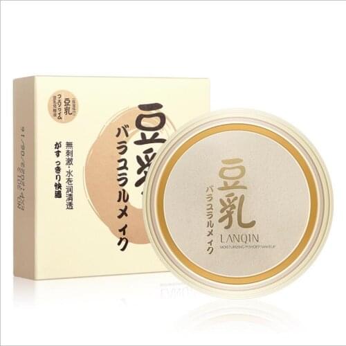 Face Transparent Pressed Powder Mica Long Lasting Oil Control Face Foundation Waterproof Whitening Skin Finish Concealer T0475