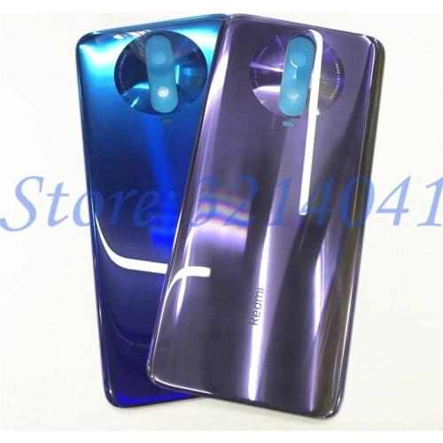100% Original 3D Glass Back Cover 6.67" For Xiaomi Redmi K30 5G Back Battery Cover Door Housing