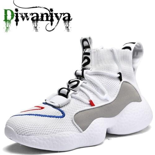 2021 High Top Basketball Shoes Fashion White Golden Men Board Trainers Classic Glitter Embroider Shoes Men Sneaker Casual 35~50