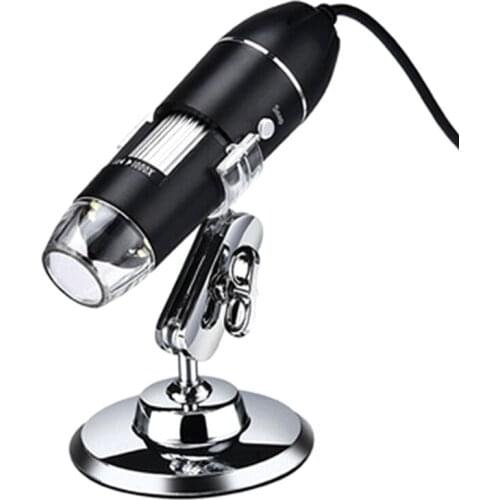 3 in 1 USB Digital Microscope, Endoscopic Camera, Adjustable Magnification with PC Bracket, 1600X