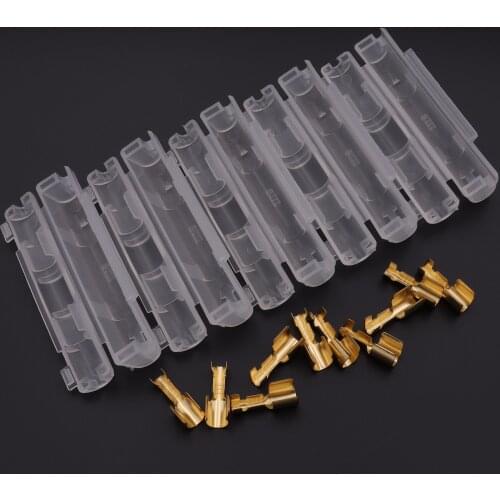 5pcs/Lot Motorcycle DJ90024 Double Tube Fuse Box with Terminal Hernia Lamp Accessories for Car Motorcycle