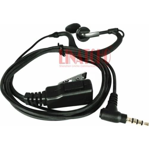 Vertex FT-10R FT-40R VX-3R VX5R FT-50R FT-60R big PTT waterproof 3.5mm earphones with earhook