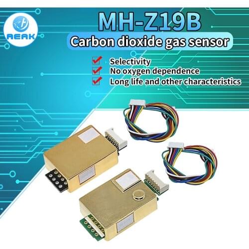 MH-Z19 MH-Z19B NDIR CO2 Sensor Module Infrared Carbon Dioxide co2 gas Sensor 0-5000ppm MH Z19B