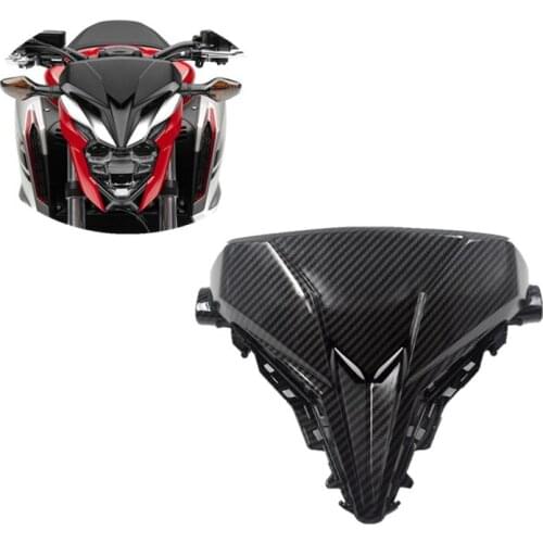 Motorcycle headlight head cover fairing Fit For Honda CB650F 2016-2018 Carbon fiber paint