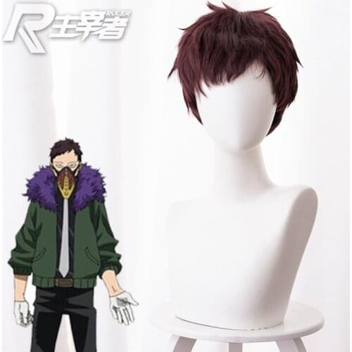 Sixth Cosplay Wigs My Hero Academia Overhaul Eri Wig Baku no Hero Midoriya Shoto Fighter Cosplay Wigs 30cm