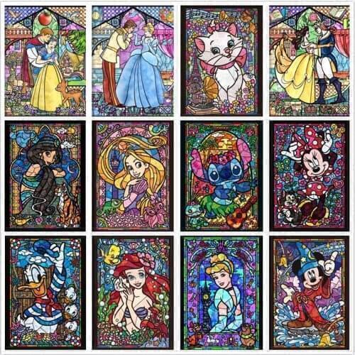 The Princess Embroidery Diamond Accessories Abstract Painting Diy Girl Figure Portrait Arts and Crafts Room Decor