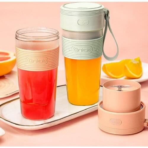 Portable Electric Juicer Baby Food-Blender Fruit Cup Kitchen Mixer Processor USB Rechargable Machine Quick Juice Maker Kitchen