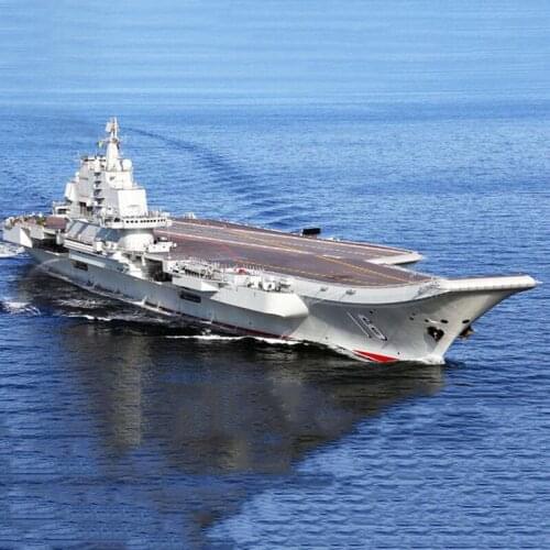 1/1600 Scale Aircraft Carrier Ship Navy Liaoning Battleship Warship Model Toy Model Alloy Metal Diecast Model F Collection