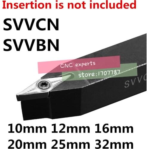 1PCS SVVBN SVVCN 1010H11 1212H11 1616H11 1616H16 2020K11 2020K16 2525M11 2525M16 3232P16 SVVCN2020K16 CNC External Turning tools