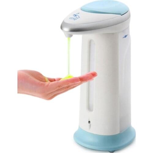 400ML Liquid Soap Dispenser Automatic Pump Infrared Sensing Sanitizer Dispenser Bottle Touchless Dispenser For Kitchen Bathroom