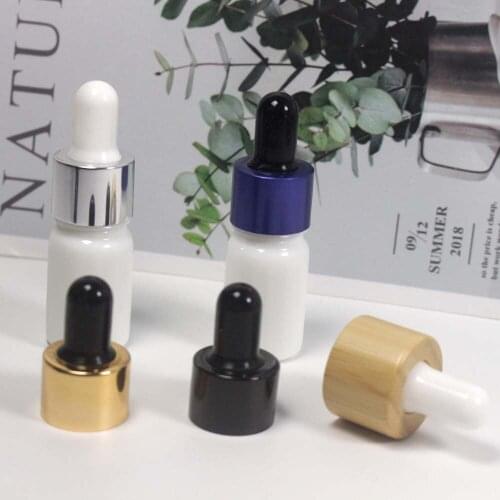 5ml mini essentional oil dropper bottle Porcelain White portable