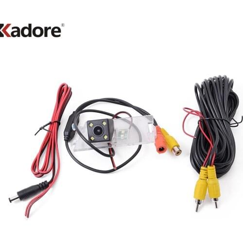 Car Accessories Parking Camera For Jeep Compass Patriot CCD Rearview Reverse Backup HD Wide View 4 LED Anti-shake Camera