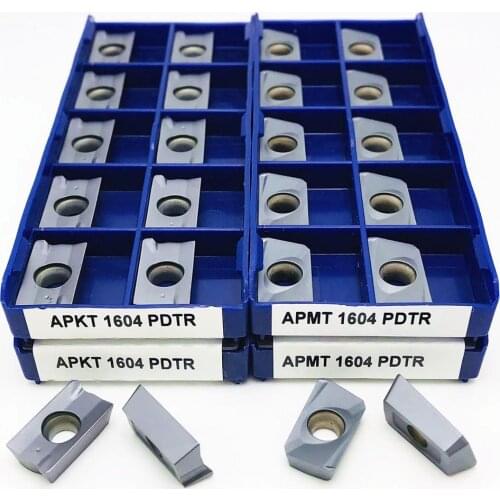 APMT1604 APKT1604 PDTR LT30 High quality PVD lathe tool parts Carbide APKT milling insert CNC lathe tool APMT lathe tool