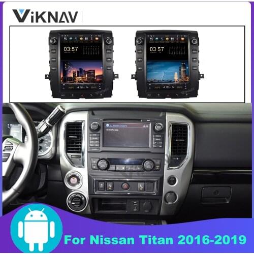 For Nissan Titan 2016 2017 2018 2019 android car radio multimedia player stereo receiver head unit GPS navigation 2din