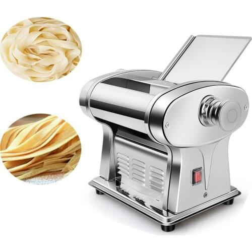 Free shipping stainless steel pasta machine automatic pasta machine electric noodle machine for sale at low prices