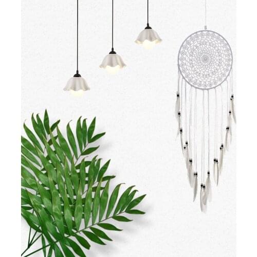 Large dream catcher big kids room decoration girl nordic decoration home nordic style kids decoration wind chimes dreamcatcher