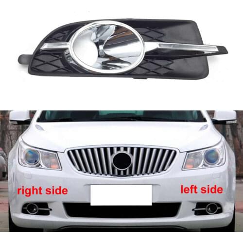 For Buick Lacrosse 2009 2010 2011 2012 Fog Light Cover Fog Lamp Shell Front Bumper Lampshade Decorative Cover