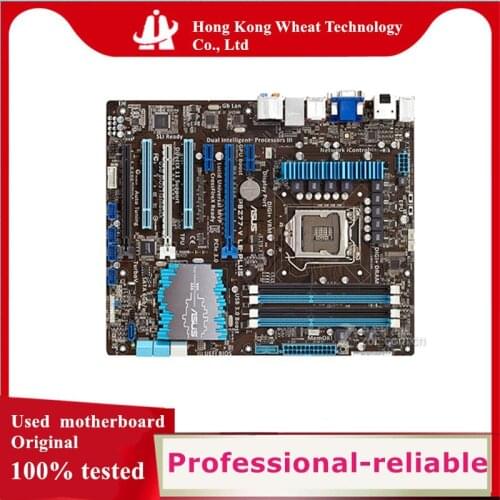 For ASUS P8Z77-V LE PLUS Motherboard Socket LGA 1155 DDR3 SATA3 For Intel Z77 Original Desktop Used Mainboard