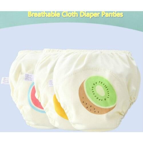 Eco-friendly Reusable Cloth Diapers Baby Nappies Newborn Bebes Cloth Panties Diaper Training Pants