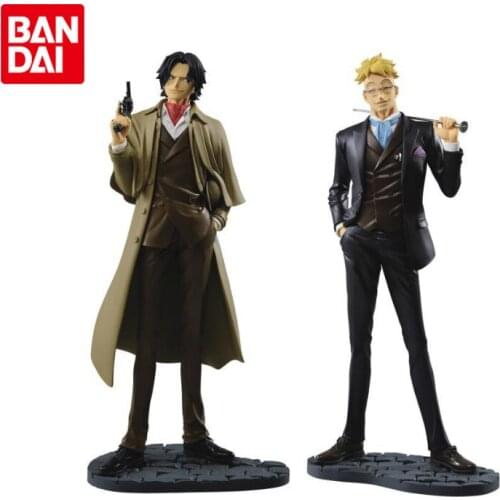 Bandai Genuine One Piece TCWJ Treasure Cruise World Journey Vol.5 Marco Portgas D Ace Anime Action Figure Collect Model Toys