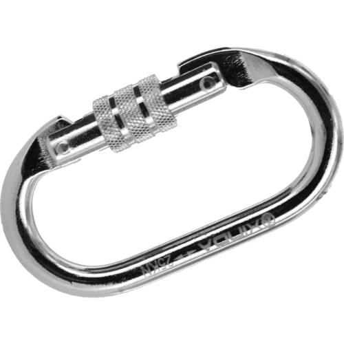 Climbing Carabiner Buckle Snap Clip Hanging Key Chain Hook Outdoor Tool 25KN