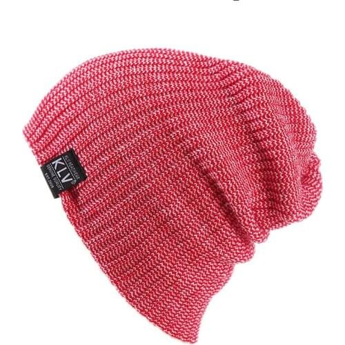 2021 New Winter Men Women Baggy Warm Crochet Winter Wool Knit Ski Beanie Skull Slouchy Caps Hat Sports Hat
