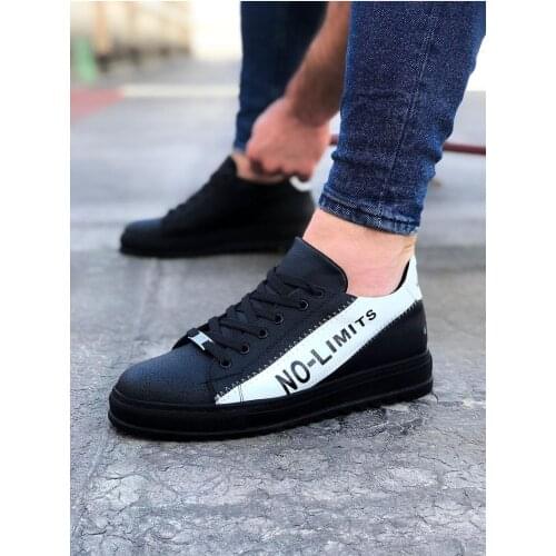 Black White No Limit Mens Casual shoes 027 sports shoes Mens Shoes High Sole Shoes orthopedic new fashion shoes light shoes