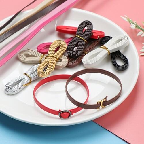 1/12 Length 50cm Width 3/5mm Mini Doll Bag Belt DIY Material Doll Waist Belts DIY Handmade Doll Clothes Bags Sewing Accessories