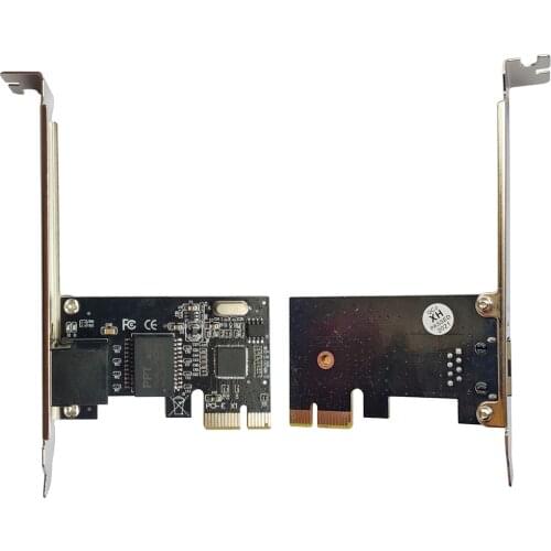 10/100/1000Mbps Gigabit Ethernet PCI Express PCI-E Network Card Controller RJ45 LAN Network Adapter For Desktop PC Driver Free