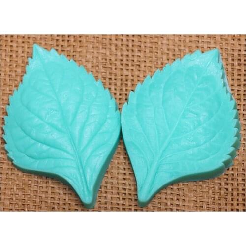 8.5cm*6cm Silicone Mold Peony Flower Leaf Fondant Cake Decorating Tools Bakeware DIY Kitchen Accessories Cooking Cutters S345