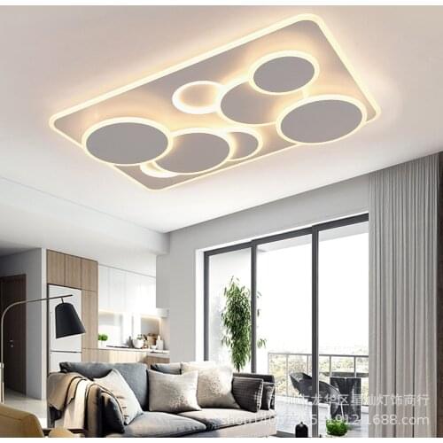 Nordic Ceiling lamp Ultra-thin Ied Square living Room Iamp Simple Modern Restaurant Iamp Round Master Bedroom Iamp