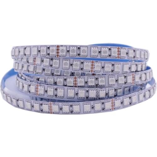 DC12V LED strip 5050 120LEDs/m 5M 600LED Super Bright 5050 LED Flexible Strip Light RGB ,White,White warm Waterproof not