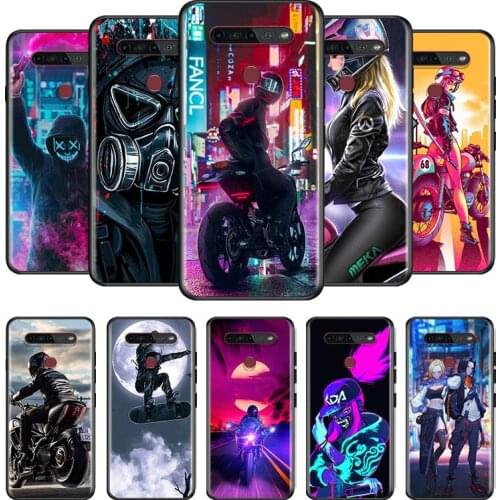 Street Sport Boy Girls For LG G8 V30 V35 V40 V50 V60 Q60 K40S K50S K41S K51S K61 K71 K22 ThinQ 5G Phone Case