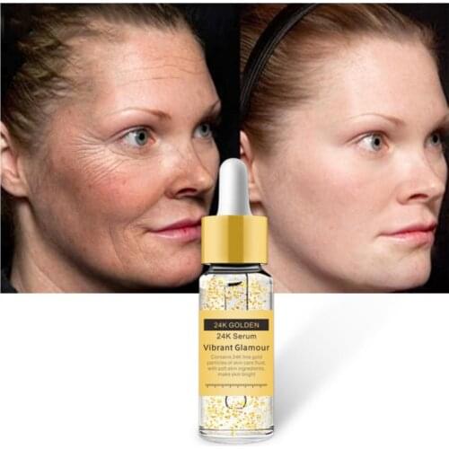 1PC Gold 24K Serum Anti-wrinkle Firming skin Whitening Essence Anti-aging Face Serum deep hydrating Essence female Skin Care