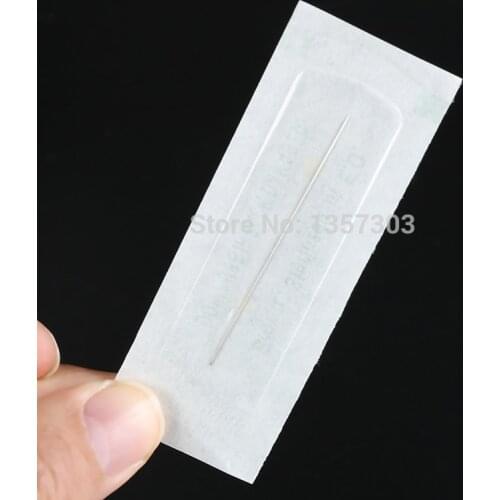 1RL For Tattoo Eyebrow Pen Machine Permanent Makeup Kit 100pcs PMU needles 1R