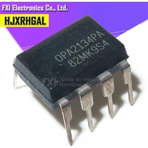 5PCS OPA2134PA OPA2134P DIP8 DIP OPA2134 High Performance AUDIO OPERATIONAL AMPLIFIERS new original