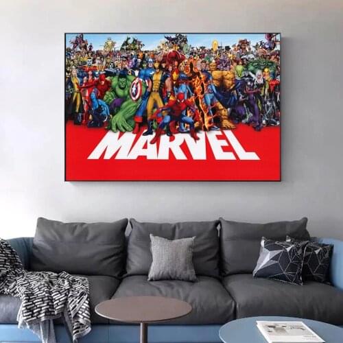DIY 5D Marvel Heroes Diamond Painting Diamond Embroidery Diamond Mosaic Full Drill Cross Stitch Kits Home Decor