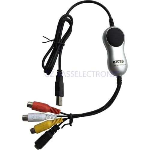 Analog to digital video converter,convet any old video audio to digital format work for windows 7 8 10 , Free shipping