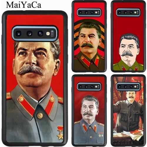 Soviet Union Leader Stalin Case For Samsung Galaxy A71 A51 A21S A40 A50 A70 A20e A31 M21 S9 S10 S20 Plus Note 20 Ultra