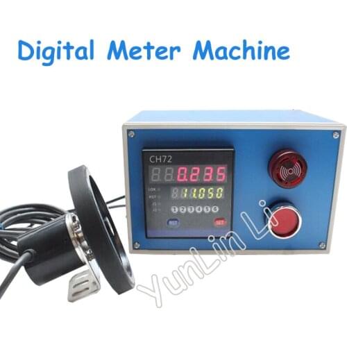 Electronic Digital Meter Electronic Encoder Digital Length Counter Meter Wheel Roll Length Measuring Meter Testing Equipment