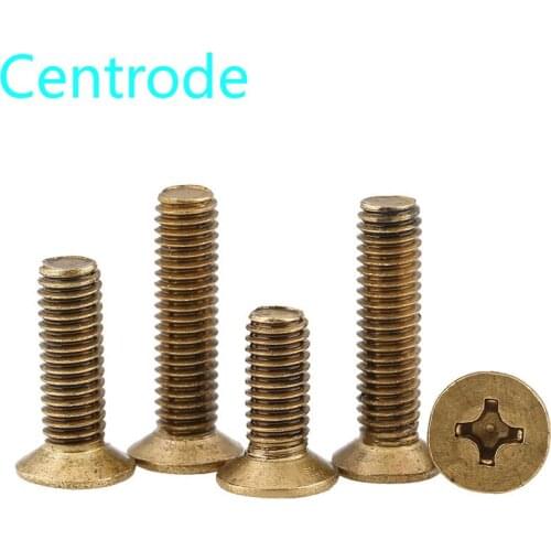 GB819 copper screw, screw, countersunk head, screw, screw, M5M6 10Pcs