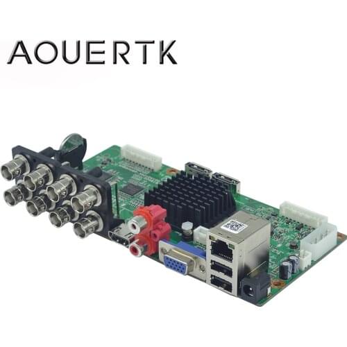 4K-N/4M/5M 5 in 1 H.265+ 8CH AHD Recorder Main Board Motion Detection Onvif CCTV DVR Surveillance Video Recorder Motherboard