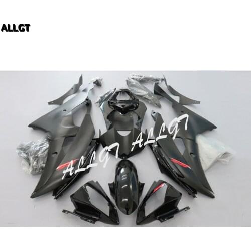 MATTE BLACK Paint Fairing kit Bodywork for YAMAHA YZF R6 2008 2009 2010 2011 2012 2013 09 10 11 12