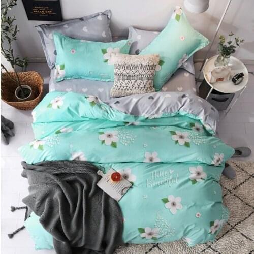 Bedding Set luxury Animal Fox 3/4pcs Family Set Include Bed Sheet Duvet Cover Pillowcase Boy Room Decoration Bedspread