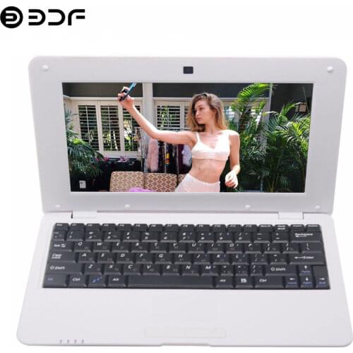 New Original 10.1 Inch Notebook Quad Core Android Laptop Tablet Laptop Android 6.0 Allwinner 1.5GHZ WiFi Bluetooth Mini Netbook