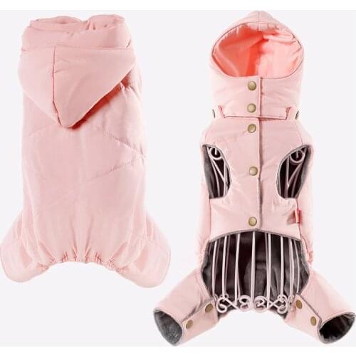 Pet Clothing Winter Dog Outfit Jumpsuit Puppy Coat Jacket Yorkshire Poodle Bichon Pomeranian Schnauzer Corgi Dog Costume Apparel